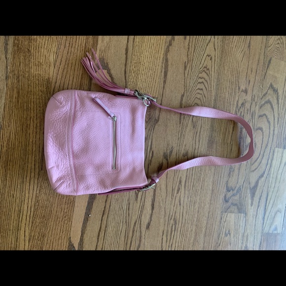 Coach pebble pink leather crossbody purse bag - Picture 11 of 16